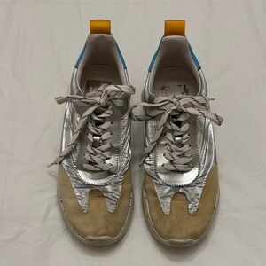 Oncept Brooklyn Silver Flash Sneakers